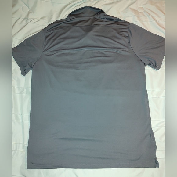 Men's Nike Dri-FIT collared shirt, dark gray, xl - Picture 3 of 4